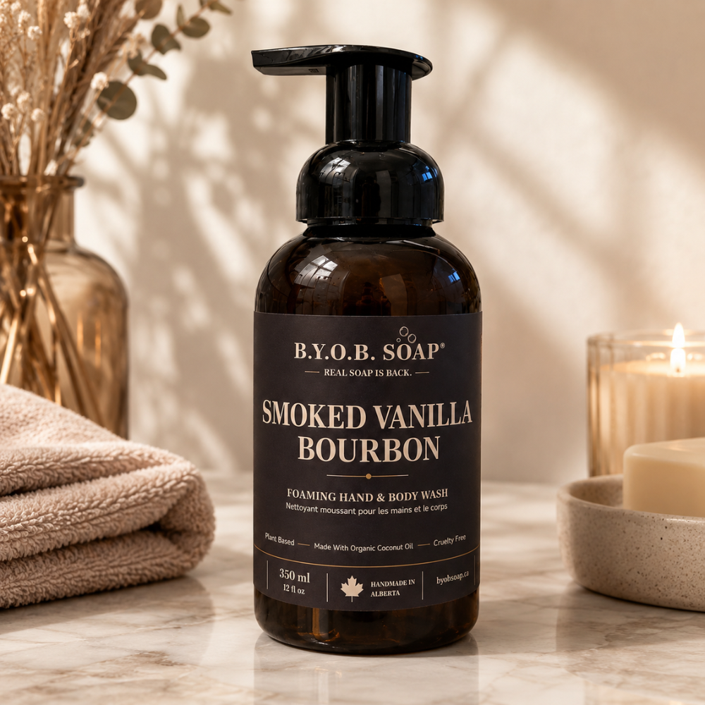 Smoked Vanilla Bourbon - Foaming Hand & Body Wash